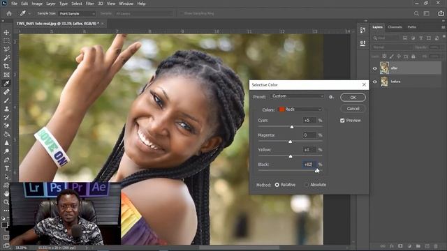 How to effectively use selective color in photoshop to make the colors of our photo pop out. смотреть онлайн