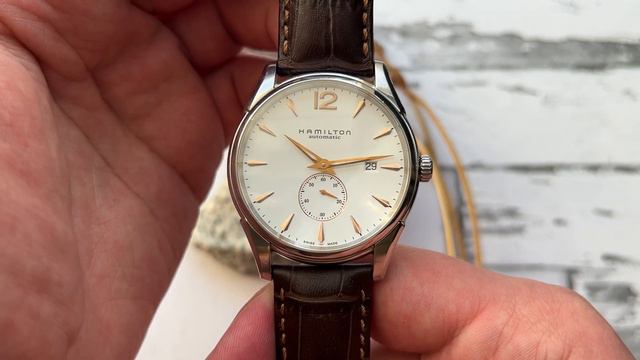 Обзор часов Hamilton Jazzmaster Small Second Auto смотреть онлайн