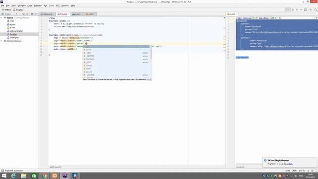Факультатив PHP xml json смотреть онлайн