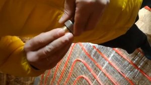 Опрессовка теплого пола воздухом