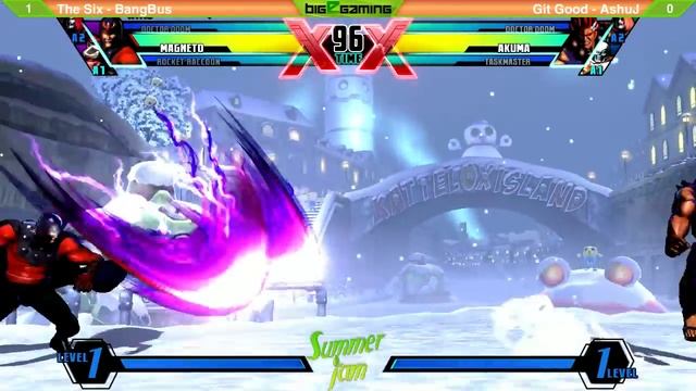 UMVC3 Teams @ Summer Jam 9 - The Six vs Git Good [720p/60fps] смотреть онлайн