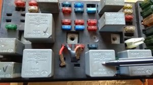 Блок предохранителей и реле,  Daewoo nubira МКПП и АКП