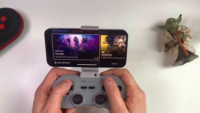 8Bitdo Smartphone Clip for SN30 & SF30 Pro смотреть онлайн