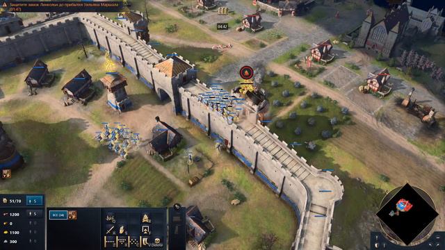 Age of empires 4! Кампания! Прохождение! Воспоминания! красота! Норманны. Рочестер. Линкольн. смотреть онлайн