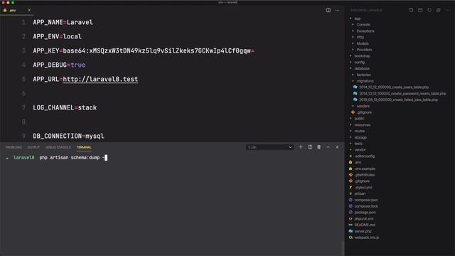 Fitur Baru Laravel 8 - 02 Migration Schema Dump смотреть онлайн