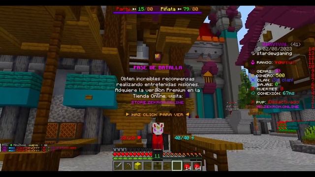 ? El mejor servidor SURVIVAL CUSTOM para Minecraft PE 1.20 | Servidores Minecraft Bedrock/Java ✅ смотреть онлайн