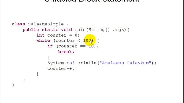 Java break Statement in Somali (part 1) смотреть онлайн