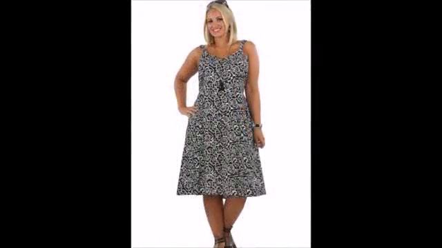 Фасоны летних платьев для полных смотреть онлайн