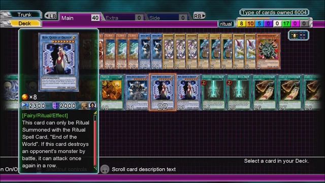 Yu-Gi-Oh! Millennium Duels Deck Recipe End of the World Ritual смотреть онлайн
