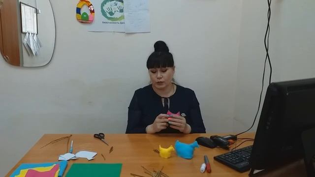 Творческий мастер-класс "Изготовление поделки "Семья оленей"" смотреть онлайн