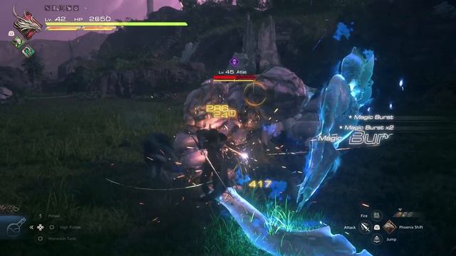 Final Fantasy 16 - FF16 is Fun! (Atlas S Rank Hunt No Damage Boss Fight) смотреть онлайн