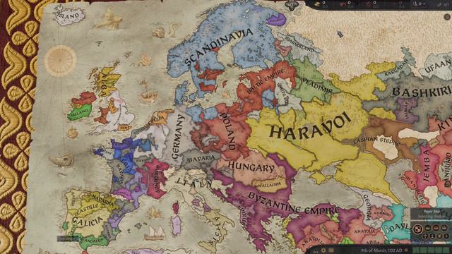 CK3 Timelapse | West Slavic rulers are independent (867 - 1257) смотреть онлайн