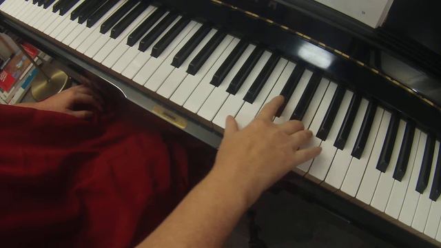 A major arpeggio on piano 2 octaves right hand смотреть онлайн