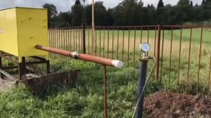 Опрессовка газовых труб воздухом