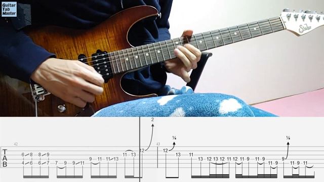 [TAB] Guns N' Roses - Don't Cry Guitar solo смотреть онлайн