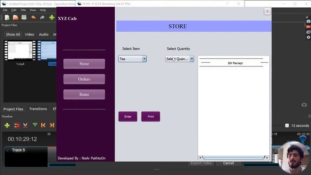 Java tutorial | Project Cafe System | For Absolute Beginners #10 смотреть онлайн