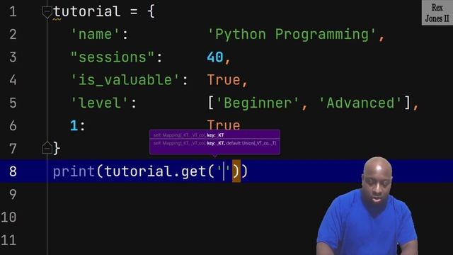 ✔ Python How To Use Dictionary смотреть онлайн
