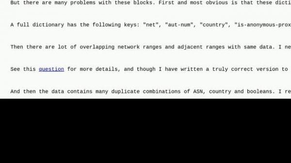 Codereview: Python IP geolocation script