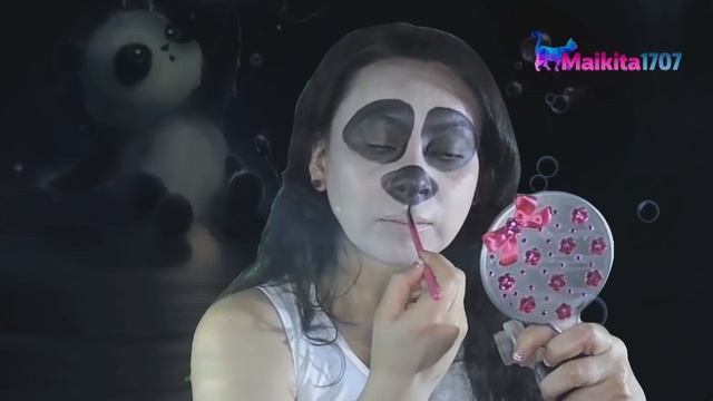 Maquillaje Panda - Panda Makeup смотреть онлайн