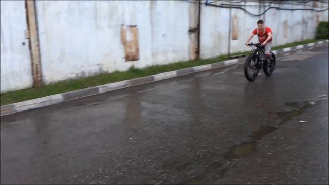 Установка F80 на фэтбайк