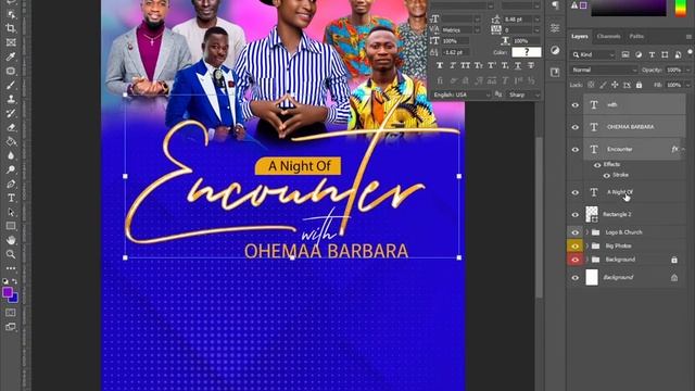 Design a Church Poster in Photoshop -- free PSD file church flyer templates for download смотреть онлайн