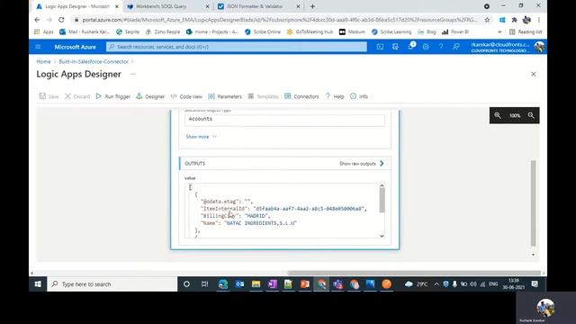 How to get records from Salesforce using Azure Logic App | Using SOQL in Azure Logic App смотреть онлайн