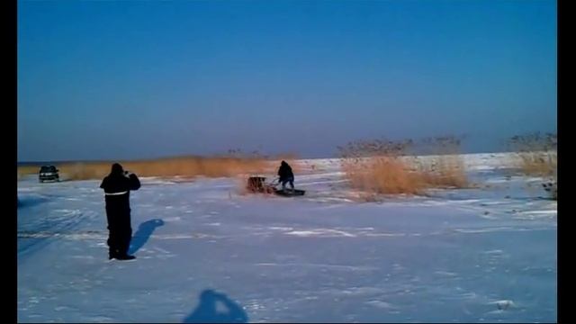 Ладога мотобуксировщик.avi смотреть онлайн