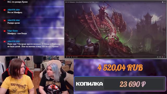 ВМ 165 Либрариум - Конец Времён Warhammer End Times / часть 1 | РЕАКЦИЯ НА @WarpBeacon |