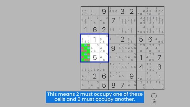 Hidden pairs - a Sudoku technique for beginners смотреть онлайн