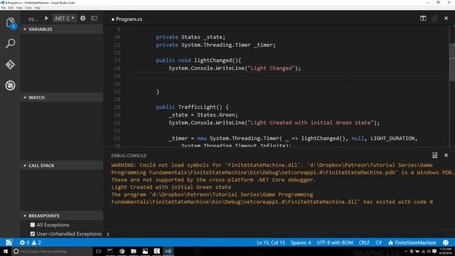 Finite State Machines -- Game Programming Concepts Series смотреть онлайн
