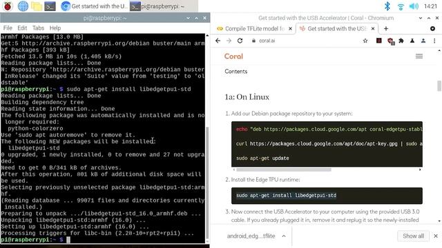 Make object detection faster by using Coral смотреть онлайн