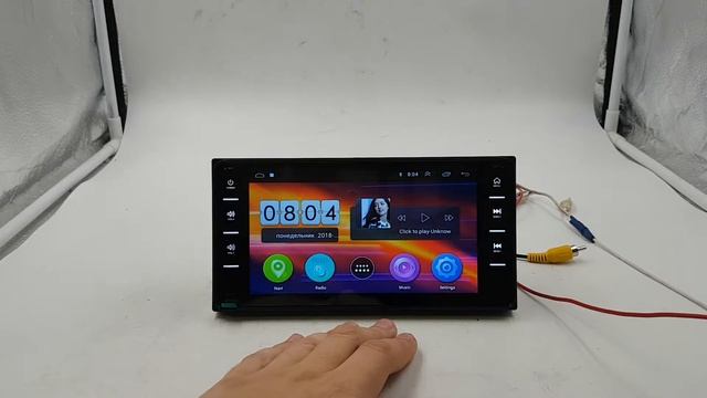 Штатная магнитола Toyota(+Daihatsu) универсальная 2DIN (200x100мм) Android HT-7016 смотреть онлайн