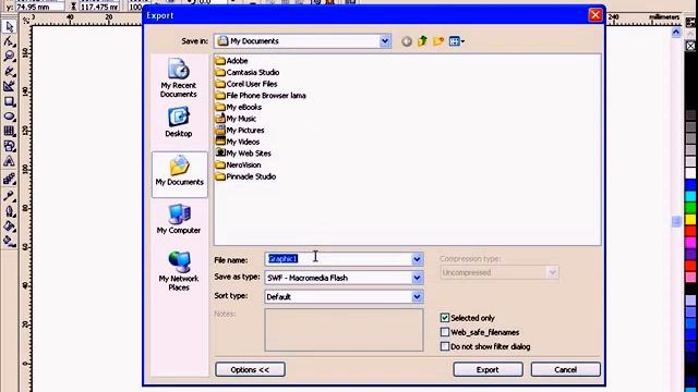 CorelDRAW Tutorial - Change or Export CDR File to SWF and Html смотреть онлайн