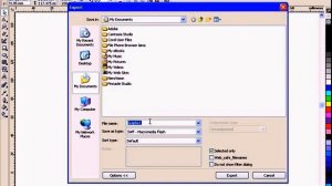 CorelDRAW Tutorial - Change or Export CDR File to SWF and Html