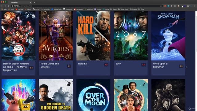 Movie App Project in html css javascript 2021(1) смотреть онлайн