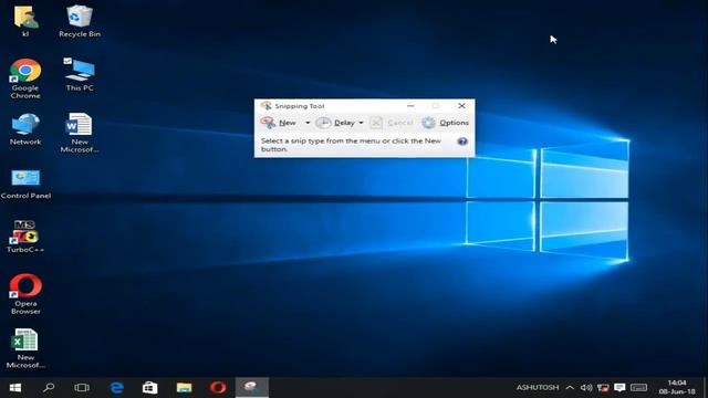How to use SNIPPING TOOL in Windows 10 смотреть онлайн