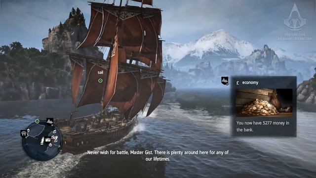 Assassin's Creed: Rogue - Mission 3: Circumstances - Sequence 3 [100% Sync] смотреть онлайн