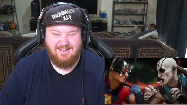 Mortal Kombat 1 - Peacemaker Gameplay Trailer REACTION смотреть онлайн