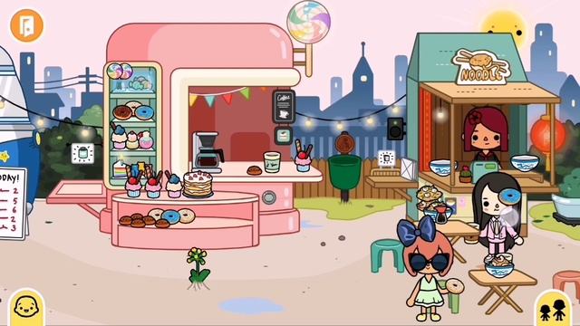 Toca Boca Friends Omnom-nom =)