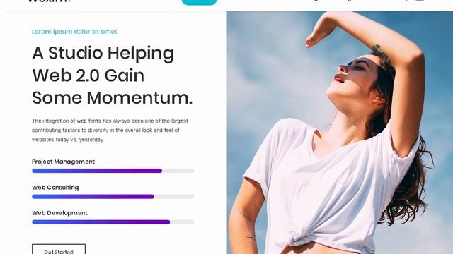 Wexim - Creative WordPress Theme | Themeforest Templates смотреть онлайн
