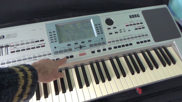 Korg PA 50 synth performing Lite Bossa Music Style смотреть онлайн