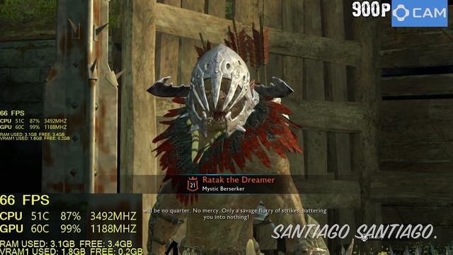 Shadow Of War - GTX 750 ti - G4560 - 1080p - 900p - 720p - Benchmark смотреть онлайн