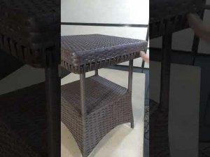 искусственный ротанг плетение