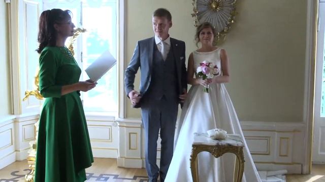 Регистрация брака в Кусково Елизавета и Алексей смотреть онлайн