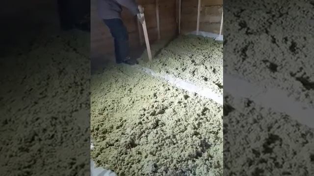 Утепление перекрытий.