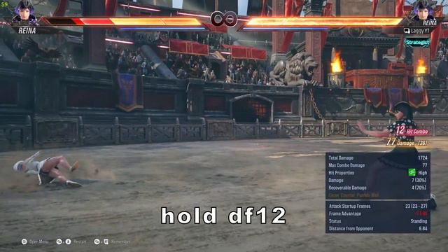 REINA BEST COUNTERHIT COMBOS TUTORIAL смотреть онлайн