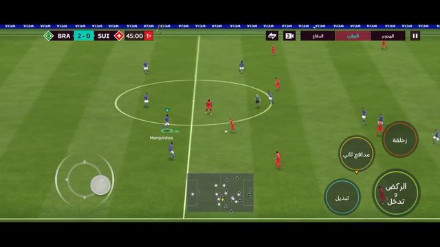 Casemiro downs Swiss | Brazil v Switzerland | FIFA World Cup Qatar 2022 смотреть онлайн
