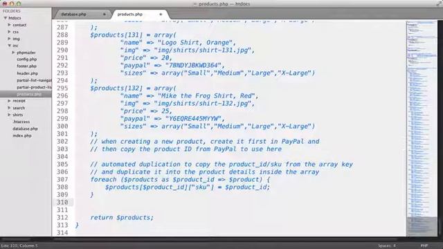 Php#2.4 Modifying Model Code смотреть онлайн