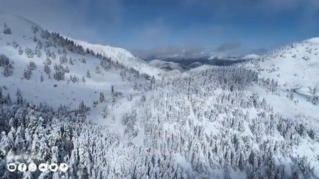 ❄❄❄ Wonderful Winter Scenes And Soothing Music for Relaxation ??? смотреть онлайн