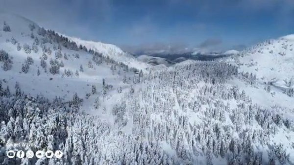 ❄❄❄ Wonderful Winter Scenes And Soothing Music for Relaxation ???